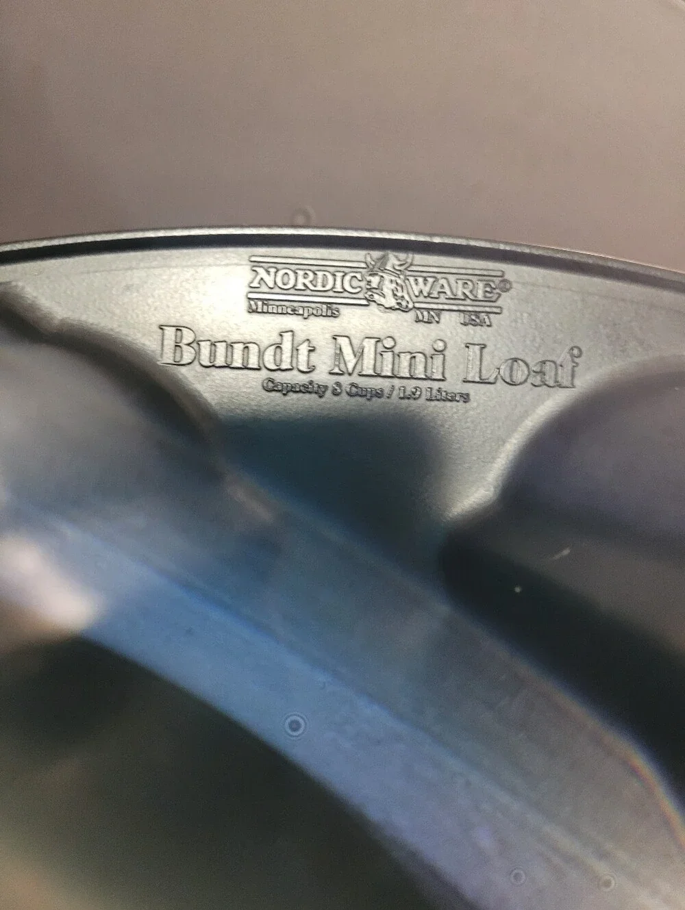 Nordic Ware Bundt Mini Loaf Pan Celtic Knot